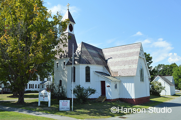 Charlestown, NH - St. Luke's Church - Fall